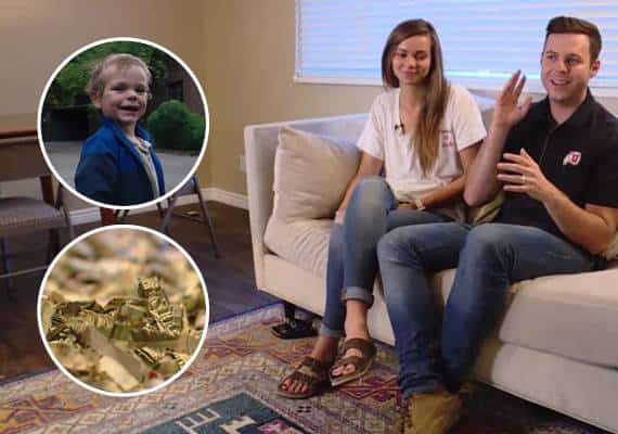 יוטה: פעוט בן שנתיים גרס מעל לאלף דולר במזומן