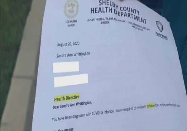 נפטרה לפני כ-6 חודשים וקיבלה הודעה בדואר "נמצאת חיובית בבדיקת קורונה"