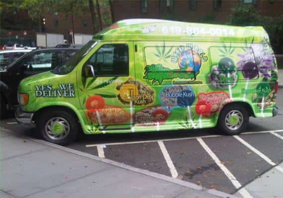 חשש בקליפורניה: משלוחי מריחואנה יביאו עמם פשיעה