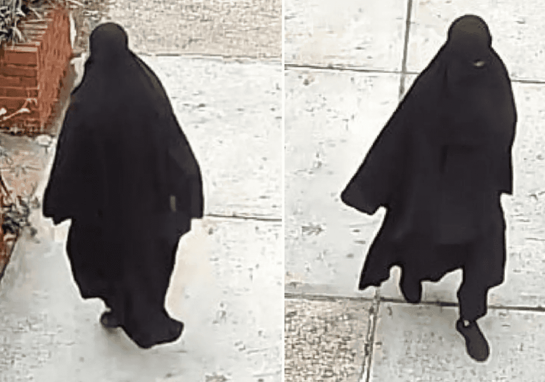 הסוואה מושלמת: NYPD מחפשת אחר פורץ לבוש בבורקה 