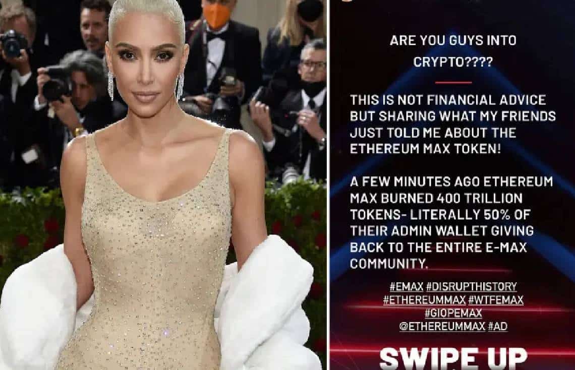 עוקץ הקריפטו של קים: הכוכבת הסתבכה עם החוק לאחר שהואשמה בהונאה ותאלץ עכשיו לשלם ביוקר לרשות לניירות ערך