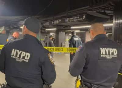 ניו יורק: אימה ברכבת התחתית - תקף שלושה במצ'טה בתחנת גרנד סנטרל ונורה למוות