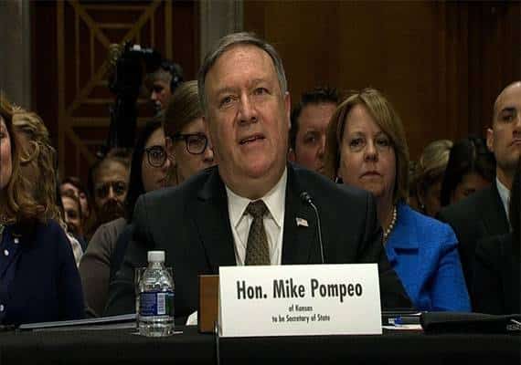 הסנאט אישר: מייק פומפאו הוא מזכיר המדינה החדש. יבקר בישראל בשבוע הקרוב