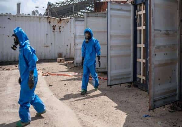 "מיכלים כימיים מסוכנים עדיין דולפים"