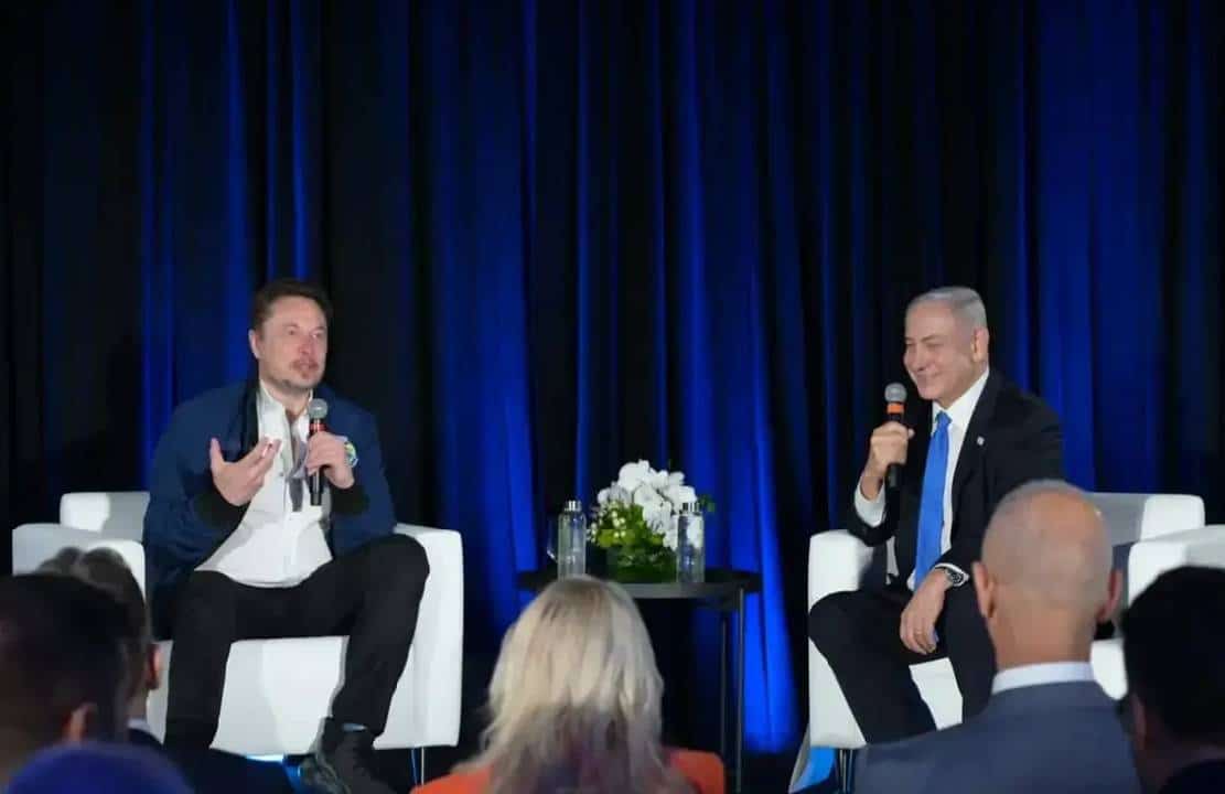 כשביבי פגש את מאסק: בצל מחאות - ראש ממשלת ישראל נועד עם טייקון הטכנולוגיה