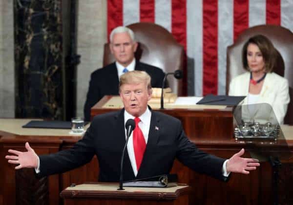 הסכם הסחר והתפרצות הקורונה: הנשיא טראמפ מתכונן לקראת נאום מצב האומה