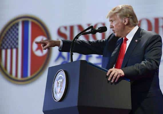 טראמפ מפתיע: הודיע על הוצאת הכוחות האמריקניים מקוריאה הדרומית