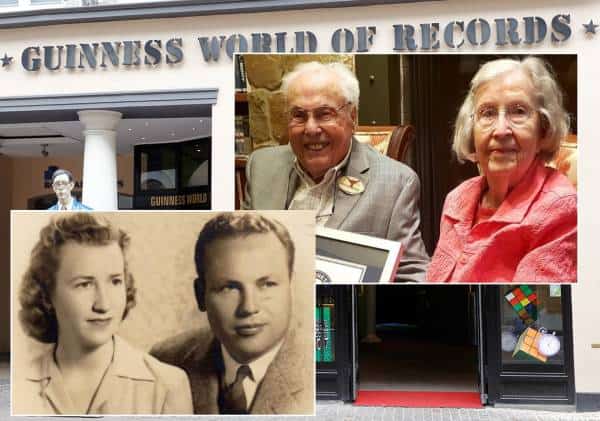 נכנסו לשיאי גינס: בני הזוג המבוגרים בעולם מציינים 80 שנות נישואין