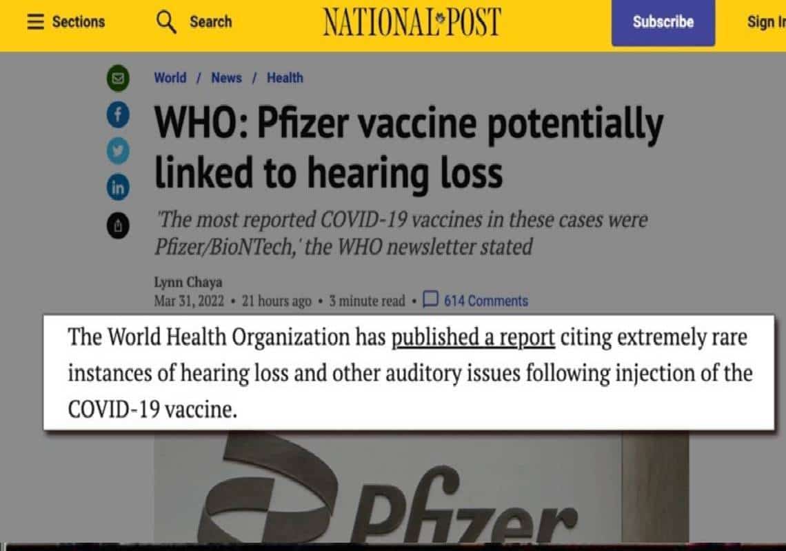 ארגון הבריאות העולמי: "אנו חוקרים קשר בין החיסונים ואובדן שמיעה"