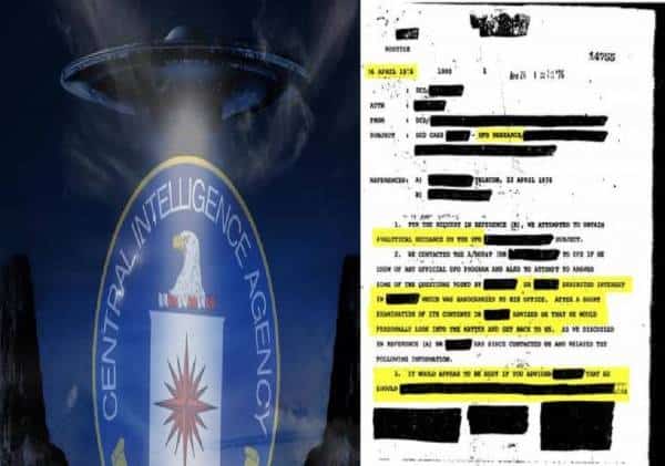 "ה-CIA שיחרר את קבצי העב"מים מתוך הכספת השחורה"