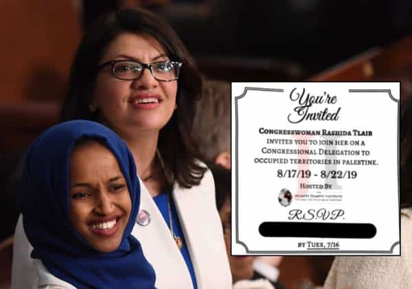 טליב מזמינה לביקור "בשטחי פלסטין הכבושים": טראמפ מפציר בישראל לאסור כניסתה