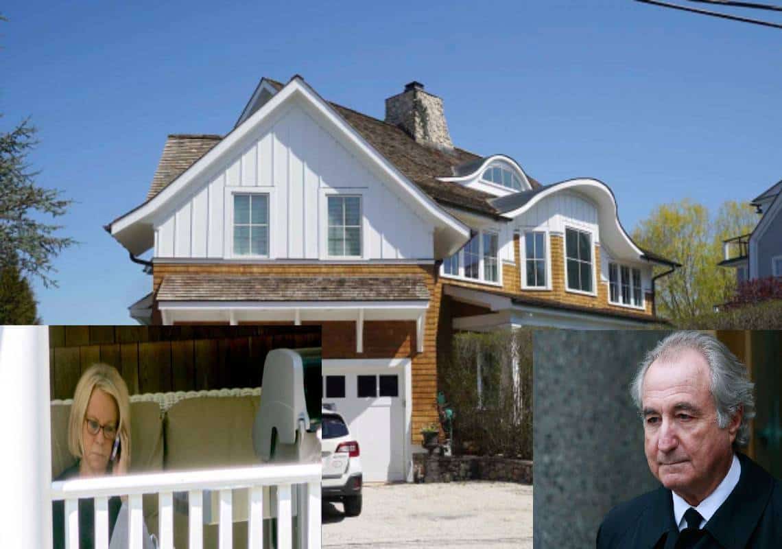 מיידוף אולי הלך לעולמו, ובנו תלה את עצמו, אך אשתו לשעבר ואם ילדיו חיה באחוזה בשווי מיליוני דולרים על שפת הים