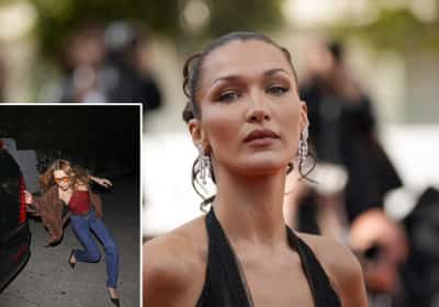 כמעט התרסקה על הרצפה: המעידה של בלה חדיד