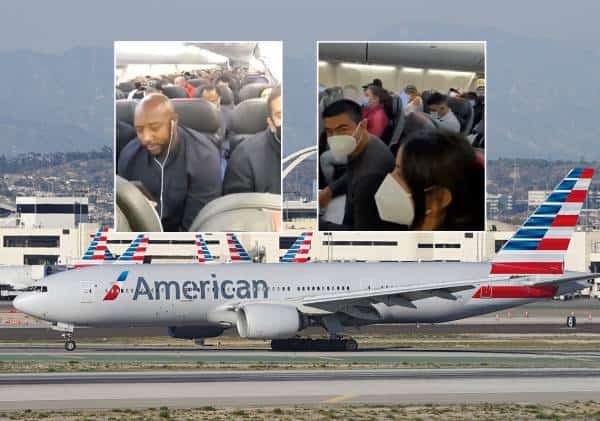 "מעולם לא הרגשתי כל כך לא בטוחה": תיעוד מטיסת אמריקן איירליינס דחוסה בנוסעים 