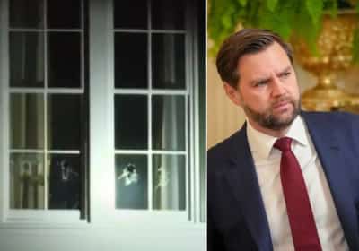 חלונות ביתו של סגן הנשיא ג'יי. די. ואנס נופצו: חשוד נעצר, השירות החשאי חוקר