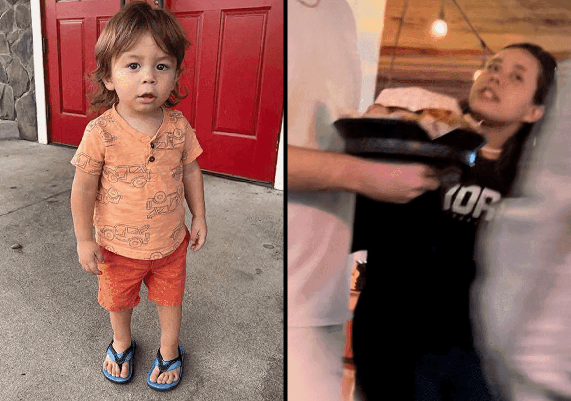 בזמן שה-FBI מחפש במזבלה אחר הפעוט בן השנתיים: האמא והסבתא תועדו שותות טקילה בבר