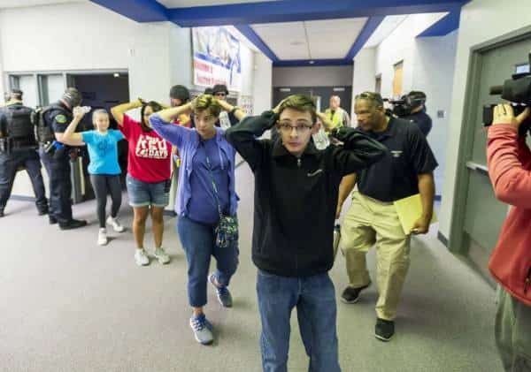 "קיום תרגיל המדמה אירוע ירי המוני פוגע בבריאות הנפשית של התלמידים"