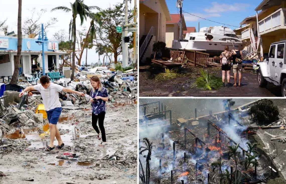 "סופה של פעם ב-500 שנה - חוששים שישנם מאות הרוגים בין ההריסות": אמריקה מתעוררת לבוקר של זוועה בפלורידה