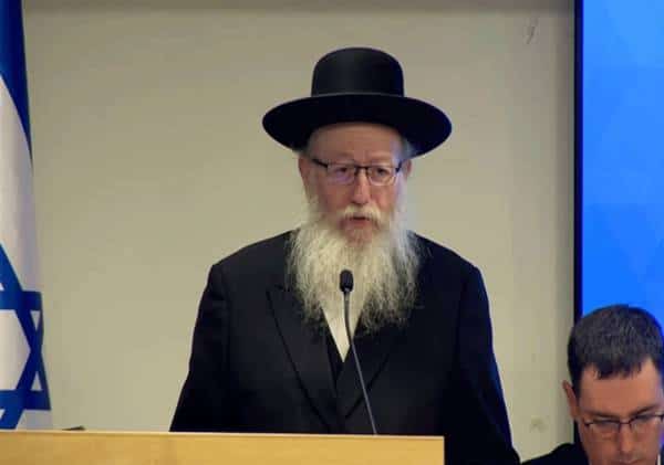 התפרצות המגיפה בישראל: שר הבריאות ורעייתו נדבקו בקורונה