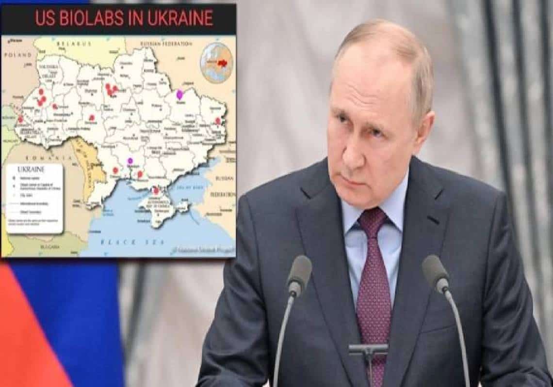"פוטין תוקף מעבדות ביולוגיה אמריקאיות בשטח אוקראינה": תיאוריית קונספירציה חדשה סוחפת את הרשת