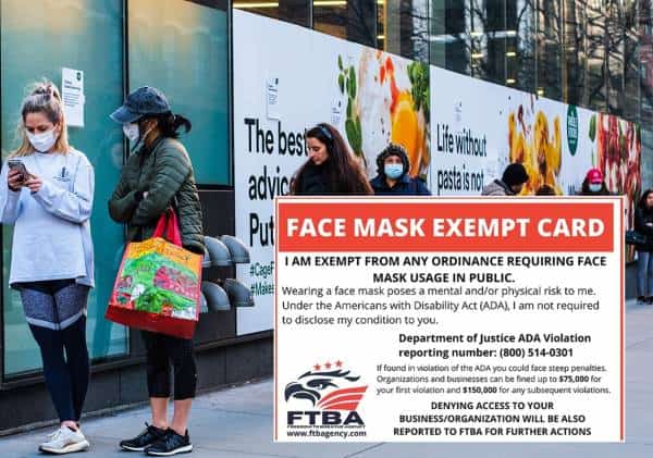 משרד המשפטים מבהיר: "תעודות הפטור ממסכות אינן אמיתיות"