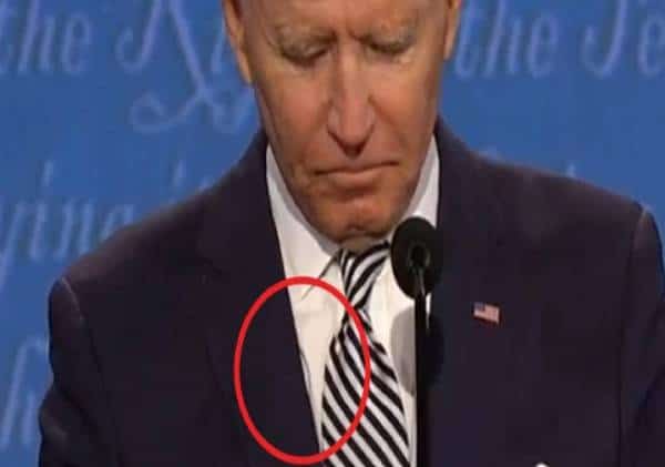 חשבתם שנשכח? 7 הסיבות מדוע נראה כי ג'ו ביידן הסתייע באוזנייה אלקטרונית במהלך העימותי הנשיאותי