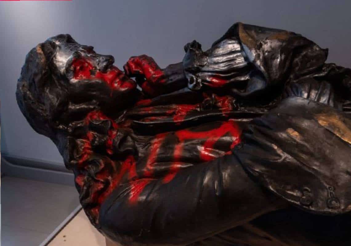 פעיל BLM לבית המשפט: "השחתת פסל זה 'אקט של אהבה"