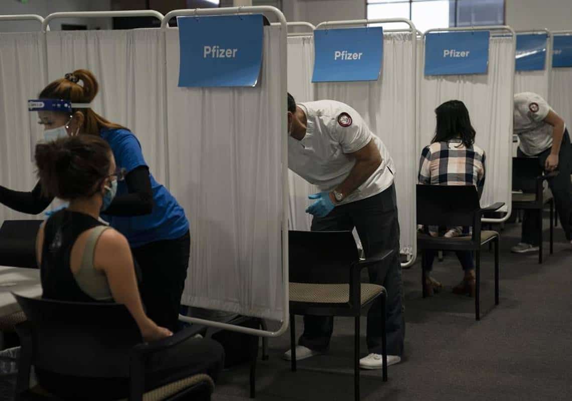 תחלואת הקורונה בארה"ב ממשיכה לצנוח: אלה המדינות שבהן יותר מ-70% מהתושבים הספיקו להתחסן