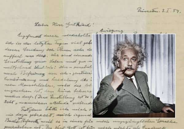 "המילה אלוהים היא כלום עבורי": מכתב אנטי דתי של אלברט איינשטיין מוצע למכירה פומבית