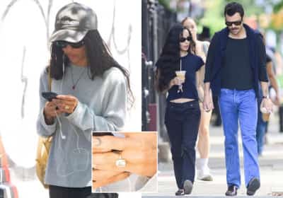 סינוורה את ניו יורק: כל הפרטים על טבעת היהלום שזואי קרביץ קיבלה מהארי סטיילס