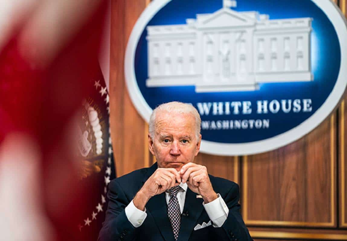 ביידן הפך לנשיא עם דירוג התמיכה השני הכי נמוך בהיסטוריה המודרנית