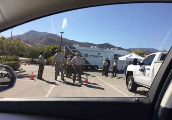 דליפת גז ענקית בצפון מערב לאס וגאס