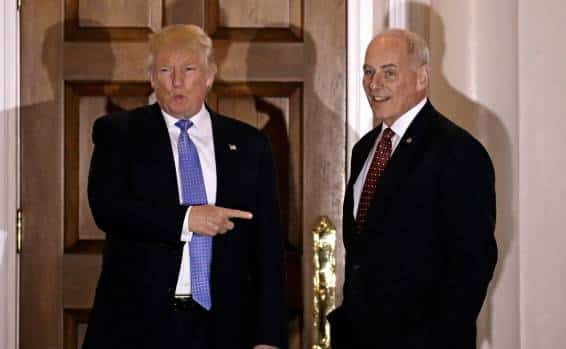 דיווח בארה"ב: ראש סגל הבית הלבן ג'ון קלי צפוי לעזוב את תפקידו