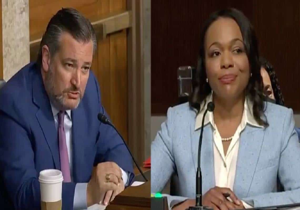 צפו! טד קרוז תפס את ידידת האנטישמיים הגזענית בשקר: "אמרת הרגע בשבועה, בסנאט, שאינך תומכת בקיצוץ תקציב המשטרה?"