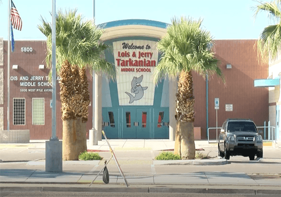 איום לביצוע מעשה טרור נחשף בפתק מיסתורי בביה"ס בלאס וגאס