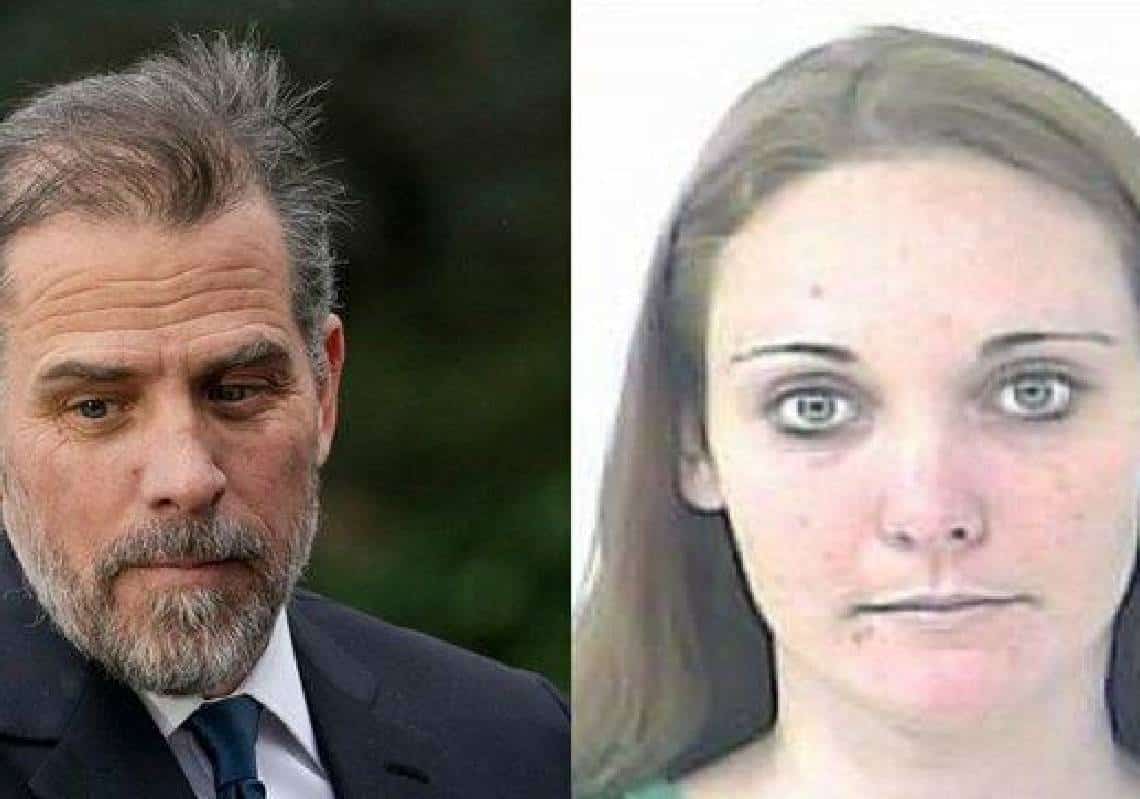 זונת-קראק של האנטר קיבלה הלוואה פדרלית בשווי 20,000 דולר לאחר שג'ו נכנס לבית הלבן - "מותק אני קונה לך מחטים"