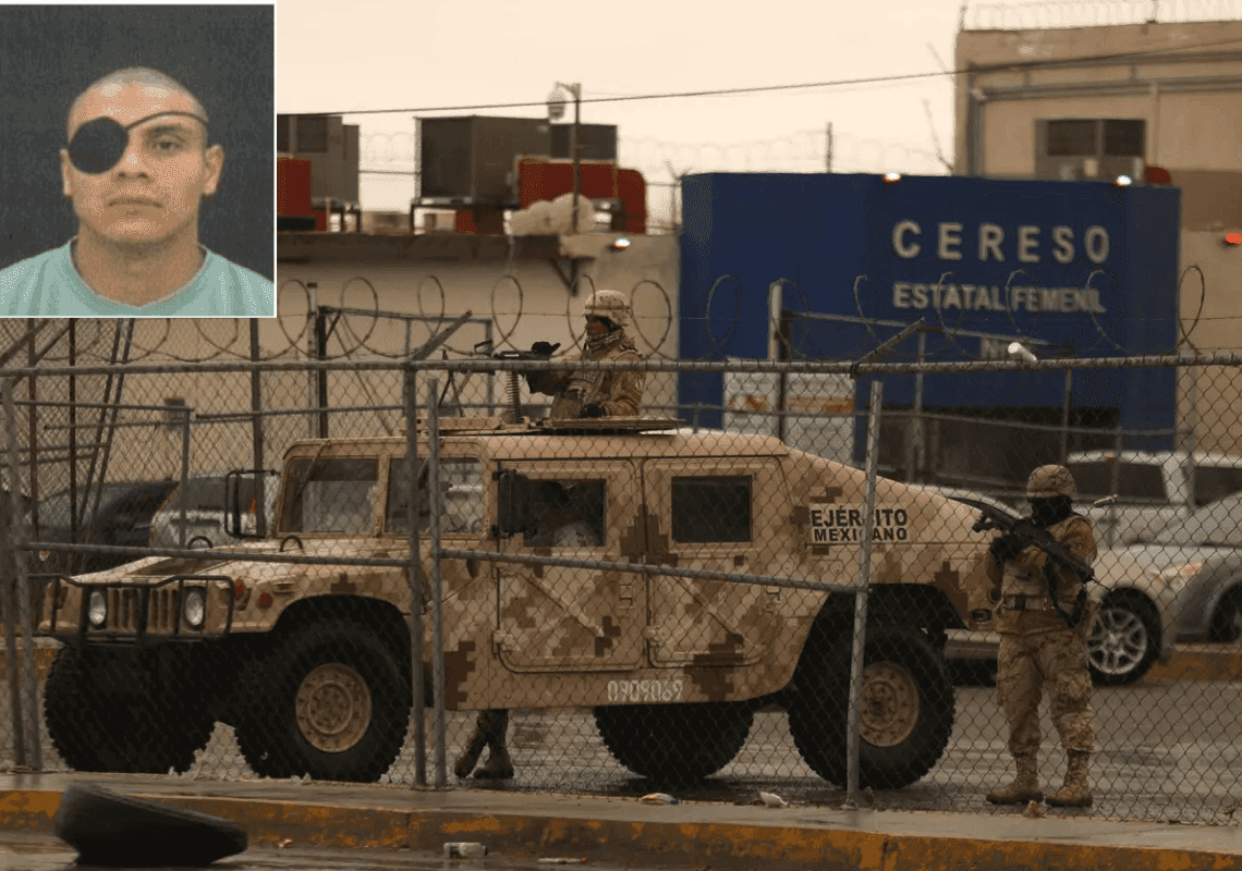 אחד הנמלטים בפריצה לבית הכלא במקסיקו: מנהיג כנופייה המרצה 224 שנות מאסר 