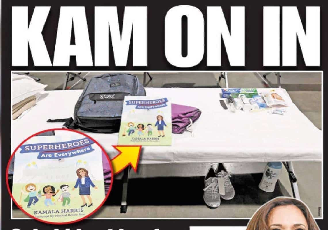 שטיפת מוח דמוקרטית לקטינים? הממשל מחלק לילדי מסתננים הפורצים דרך הגבול המקסיקני את 'ספר הילדים' של קמלה האריס