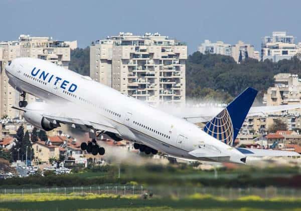 יונייטד איירליינס מבטלת את מרבית טיסותיה לישראל