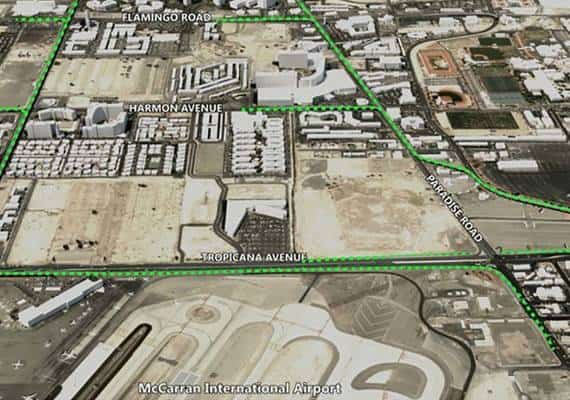 המחוז החליט: לא יוקמו כבישי עיליים בין נמל התעופה לסטריפ של לאס וגאס. 
