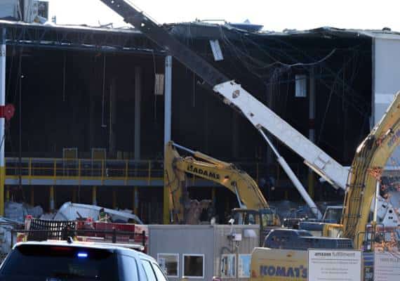 בולטימור: 2 הרוגים כתוצאה מקריסה במרכז הפצה של אמזון