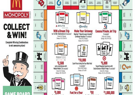 כך גנב שוטר לשעבר מיליונים ממשחק המונופול של מקדונלדס