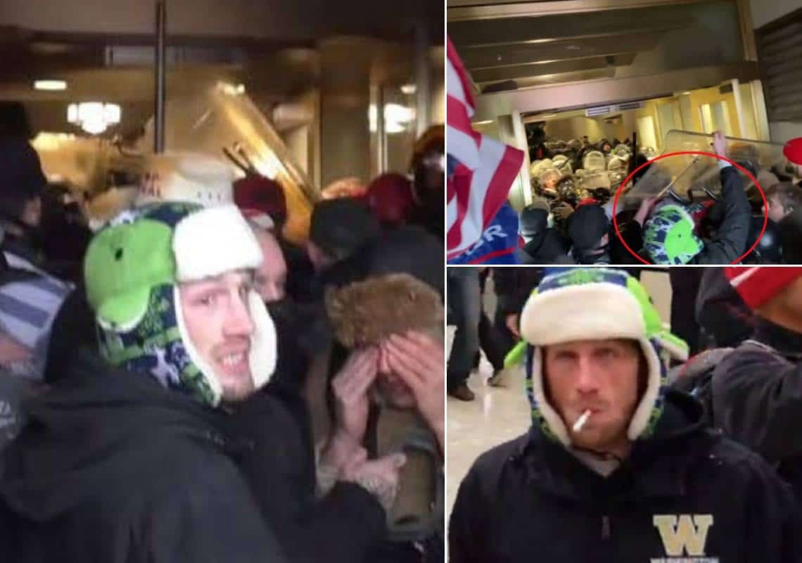 חקירת ההסתערות על הקפיטול: מתפרע שתקף שוטרים נשלח ל-46 חודשי מאסר