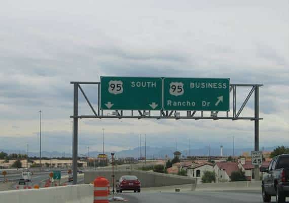לאס וגאס: הסבב הבא של שיפורים לאורך כביש 95 החל השבוע 