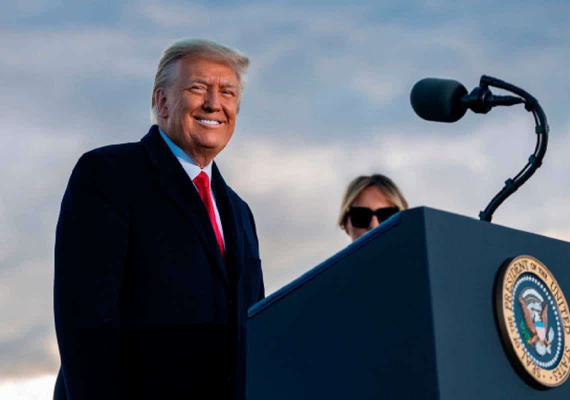 יצא מנצח: "התנועה ההיסטורית, הפטריוטית והיפה שלנו להפוך את אמריקה לגדולה שוב רק התחילה"