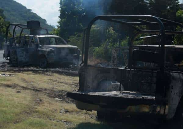 מארב קטלני במקסיקו: 13 שוטרים נרצחו ע"י קרטל הסמים
