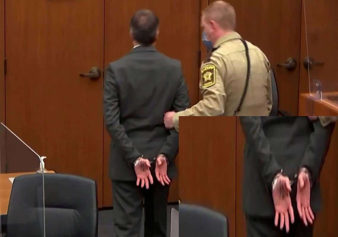 מה רשם לעצמו על כף היד דרק שובין ברגעים לפני שהוקרא פסק הדין? עדשת המצלמה קלטה את הדברים בזמן יציאתו מביהמ"ש