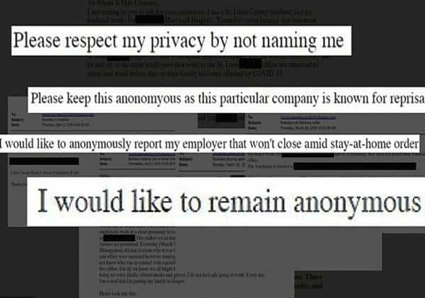 900 "מלשיני סגר" פוחדים מנקמה אחרי ששמותיהם וכתובותיהם פורסמו ברשת 