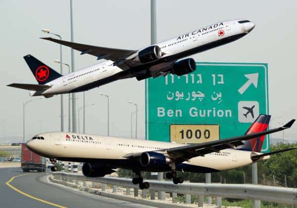 דלתא איירליינס ואייר קנדה סימנו מועד לחידוש הטיסות לישראל