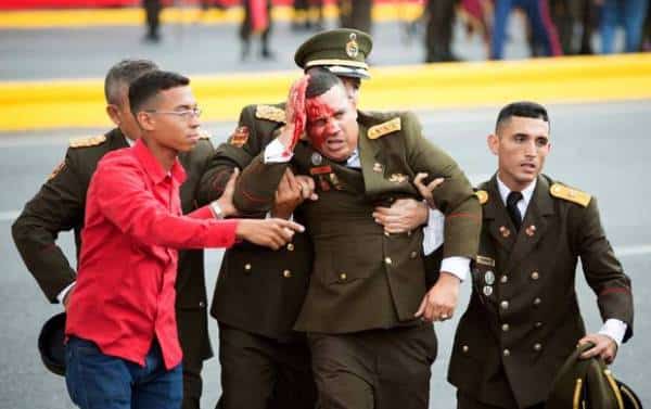 ששה עצורים בעקבות הניסיון לחסל את נשיא ונצואלה ברחפן ממולכד